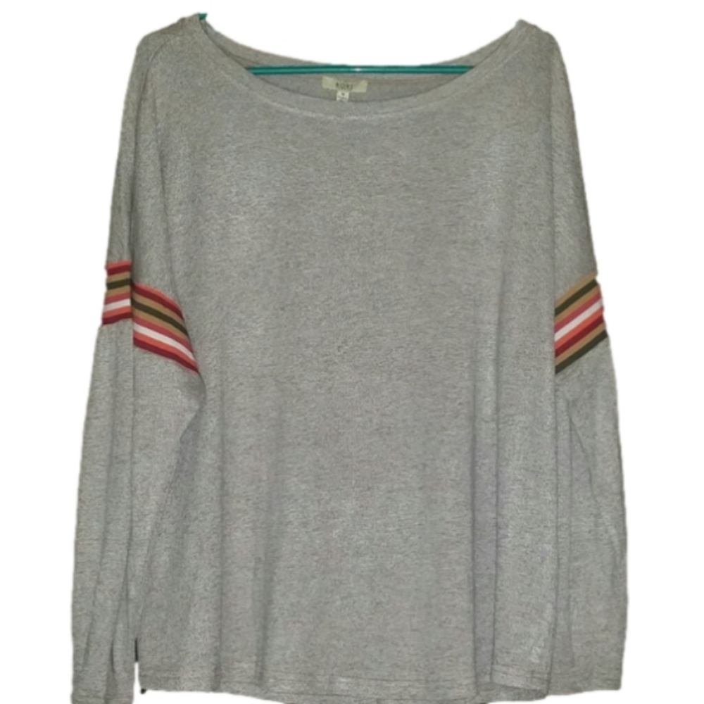 "Kori America" Long Sleeved Knit Jersey Sz M